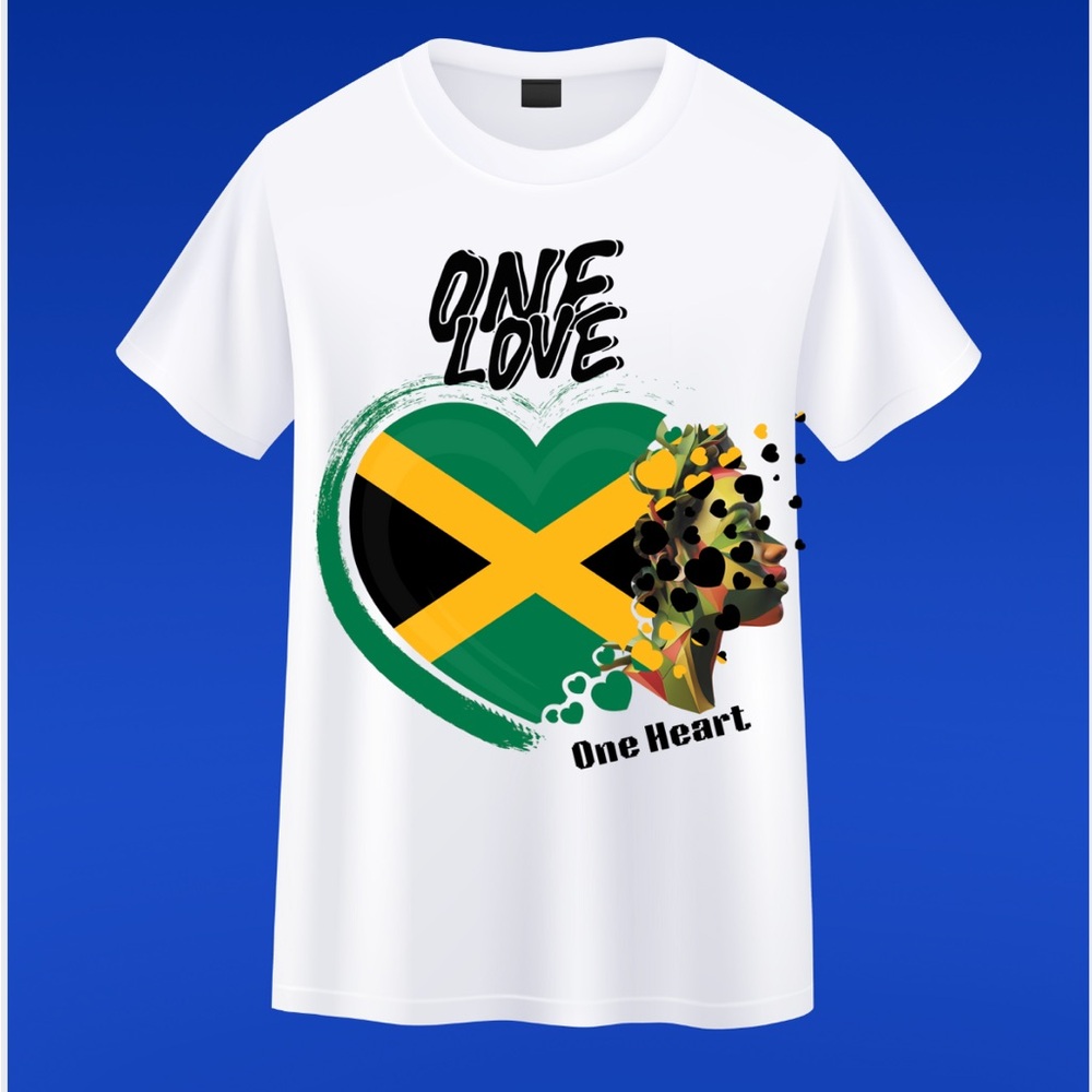 Unisex one love bundle. Tshirt and hat